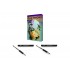 One Stroke Workbook & 2 Decorated Brushes
